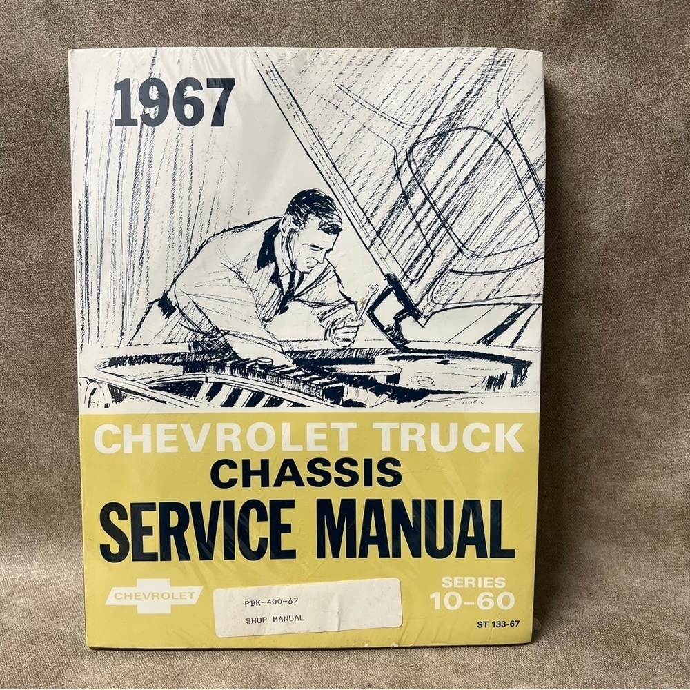 1967 CHEVROLET TRUCK CHASSIS SERVICE MANUAL BOOK